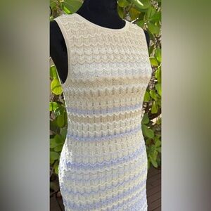 Caroline Constas Sparkly Sleeveless Dress- New
